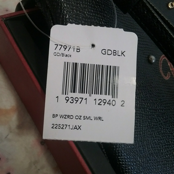 Coach Wizard Of Oz Black Wristlet - Picture 5 of 7